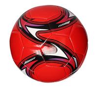 OFFSCH Balón De Fútbol Talla 5 para Niños Pequeños Balón De Fútbol De PVC Resistente Color Rojo para Entrenamiento Al Aire Libre Juego Infantil y Competición