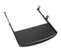 OFFSCH Bandeja para Teclado Tamaño Mediano Correderas de Extensión Completa, Riel Deslizante Silencioso Ajustable, Organizador de Escritorio para Cajón Debajo de Escritorio en Oficina