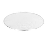OFFSCH Bandeja Perforada para Pizza de 16 Pulgadas Molde Redondo para Horno con Ventilación Uniforme Utensilio Antiadherente para Hornear Pizzas Mariscos y Verduras Uso Doméstico y