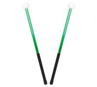 OFFSCH Baquetas De Aleación y Fieltro Baquetas Prácticas Para Estudiantes Instrumento Musical De Percusión Para Batería