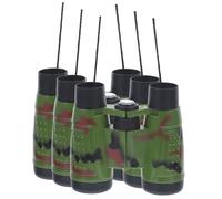 OFFSCH Binoculares de Senderismo Infantiles 3 Piezas Mini Telescopios de Viaje Compactos Diseño Camuflaje para Exteriores, Juguete Educativo Portátil Seguro Aire Libre