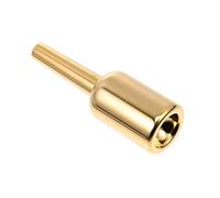 OFFSCH Boquilla de Reemplazo Duradera para Instrumento Musical Acabado Dorado y Superficie Adecuado para Profesionales E Iniciados