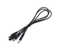 OFFSCH Cable de Alimentación para Pedal de Efectos de Guitarra Od05 Cable de Conexión en Cadena con Divisor de 1 a 3 Y Aislamiento de Ruido