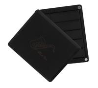 OFFSCH caja de almacenamiento de caña Caso de clarinete Alto Reed Carry caso de cañas saxo estuche tenor estuche de saxofón Madera Negro