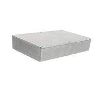 OFFSCH Caja De Aluminio Para Pedal De Efectos De Guitarra Pedalera De Fundición Presión Accesorio Musical Repuesto De Caja Color Plateado Material Aluminio