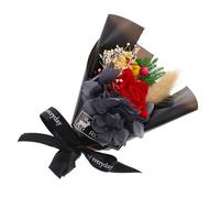 OFFSCH Caja de Flores Preservadas Ramo de Flores Secas, Flor Que Nunca se Marchita ni Desvanece, Obsequio para San Valentín y Fiesta Verano