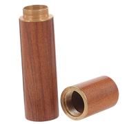 OFFSCH Caja de Madera Vintage para Guardar Cerillas de Camping, Organizador Portátil Multifuncional de Almacenamiento, Ahorro de Espacio para Actividades de Supervivencia