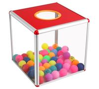 OFFSCH Caja Transparente para Sorteos y Donaciones Urna Multifuncional de y Diseño y Portátil para Eventos Interiores y Exteriores Resistente y Estable con Forma Cuadrada para