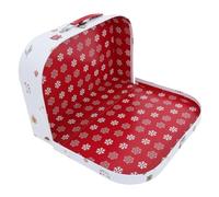 OFFSCH Cajas Decorativas Para Envolver Cajas De Para Navidad Fiestas Bodas Propuestas Damas De Honor Decoración Marrón Para Envolver Deseos Blanco