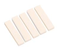 OFFSCH Cejuela De Hueso De Guitarra De 39 X 9 X 5 Mm 5 Piezas Cejuela De Hueso De Búfalo Genuino Para Banjo Y Ukelele Acústico