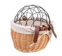 OFFSCH Cesta Bicicleta Delantera con Estructura Metálica Resistente Bolsa Desmontable para Transportar Mascotas y Accesorios Fácil de Instalar Manillar Gran Capacidad y Durabilidad