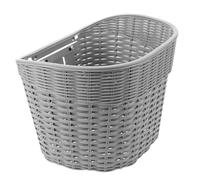 OFFSCH Cesta Trasera para Motocicleta y Scooter Eléctrico de Plástico Resistente Tapa y Respaldo, Almacenamiento Amplio para Ciclismo y Transporte Urbano, Accesorio para Portaequipajes