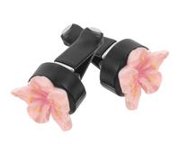 OFFSCH Clips de Ventilación de Automóviles Clip de Ventilación Fácil Instalación Forma de Flor Rosa Adecuado para Celebración Verano para Ambientador de Coche en Interior de Coche