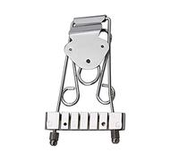 OFFSCH Colgador De Guitarra De Inoxidable Diseño Elegante Para Eléctricas y Acústicas Color Plateado