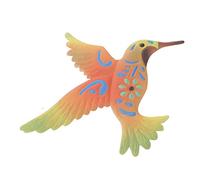 OFFSCH Colgante De Colibrí Hierro Forjado Decoración De Arte De Pared Adornos De Forja
