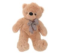 OFFSCH Concha de Oso de Peluche semiacabada con Cremallera - Piel de Oso marrón sin Relleno de 61 cm para Hacer Juguetes de Peluche DIY - Funda Suave para Manualidades