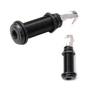 OFFSCH Conector De Guitarra De Plug-in De Pata Larga Conector De De Guitarra Salida Cilíndrica Compatible Cables De Amplificador Estándar