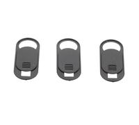 OFFSCH Cubiertas Diseño Compacto de Privacidad 3 Piezas Cámaras Web para Abs Negro Protección Segura y Portátiles y Computadoras