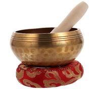 OFFSCH Cuenco Budista de Cobre Cuenco de Meditación para Yoga y Sanación de Sonido de Suministros de Meditación Budista para Relajación Casa Color Aleatorio