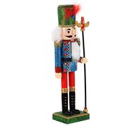 OFFSCH De Madera De Navidad Adorno Creativo De Huerto Figuras De Nutcracker para Decoración Festiva Hogar y Oficina