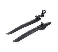 OFFSCH Defensa Ciclo Ciclismo Cubrir Exterior Bicicleta de Carretera Frente Roadbike Winter Mudguard Guardabarros Trasero para Bicicleta Guardabarros Traseros Delanteros Negro