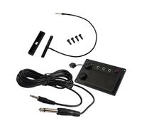 OFFSCH Ecualizador Para Violín Silenciador Preamplificador Piezoeléctrica Accesorio De Violín De y Sonido Cable De Salida Ligero y Portátil