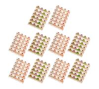 OFFSCH Esquinas Autoadhesivas para Fotos en Papel de Varios Colores, 10 Hojas 24 Pegatinas Cada, Ideales para Álbumes de Recortes y Decoración Creativa