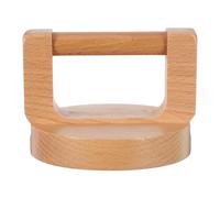 OFFSCH Estampación en bloque Baren: Herramienta de prensa manual de madera - Bruñidor artesanal para serigrafía en linóleo - Herramienta de prensa manual para scrapbooking, arte y materiales para