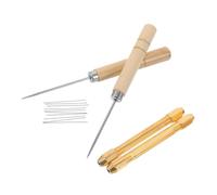 OFFSCH Herramienta de Raíz para Pelo de Muñeca con Mango de Cobre Duradero Agujas Intercambiables para Implantación Precisa Kit DIY para Cabello de Muñeca