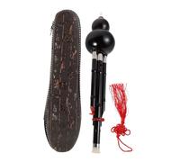 OFFSCH Hulusi Flauta de Resina Desmontable C con Caja de Almacenamiento Instrumento Tradicional Chino para Principiantes Música