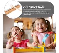 OFFSCH Juego De 2 Campanas De Mano De Atención Plena Para Meditación y Aula, Campana De Percusión Afinada De Metal y Madera, Timbre Recordatorio Para Yoga, Oración y Educación Infantil