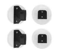 OFFSCH Juego de 2 Piezas de Repuesto para Puerta retráctil para bebés: Piezas de extensión para Puerta Infantil - Cierre de plástico para Parque Infantil para Uso en Interiores