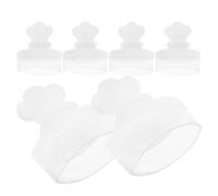OFFSCH Juego de 6 Tapones de Repuesto para Botellas de Agua Tapón de Sellado de Pvc para Bolsas de Agua Caliente a Prueba de Fugas