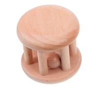 OFFSCH Juguete De Campana De Mano De Madera Para Bebés De 0-2 Años, Tamaño Pequeño, Material De Madera De Haya, Juguete Educativo Temprano Para Desarrollo Sensorial y Cognitivo, Para Niños Pequeños