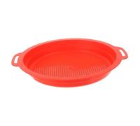 OFFSCH Juguete Infantil Criba de Arena Plástico Rojo de Playa para Filtro de Arena Seguro y para Desarrollo de Habilidades y Diversión Veraniega