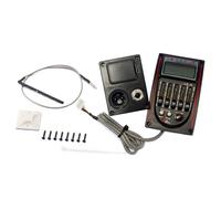 OFFSCH LC Ecualizador De Guitarra De Bandas Preamp y Tuner Manual Pickup Piezo Sin Batería para Guitarras Acústicas y Clásicas Amplifica El Sonido Sin Complicaciones