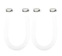 OFFSCH Manguera de Repuesto para Piscina Desmontable Tubo de Conexión para Filtro y Bomba Compatible con Intex Doble Tubo con Cuatro Bridas para Depuradora y Accesorios de Piscina