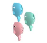 OFFSCH Máquina de Contar Historias Proyección de Estrellas, Juguete Educativo Musical Ballena, sin Batería, 3 Colores Surtidos, Desarrollo Sensorial y Aprendizaje Color Aleatorio