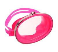 OFFSCH Máscara de Buceo - Máscara de Submarinismo y Pesca submarina - Gafas de natación y antivaho - Gafas de Buceo ovaladas de Cristal Templado para Adultos (Rosa)