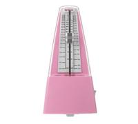 OFFSCH Metrónomo Mecánico de Piano Rosa, Preciso para Violín, Guitarra, Batería, Accesorio Portátil para Músicos y Estudiantes en Exámenes y Prácticas Musicales