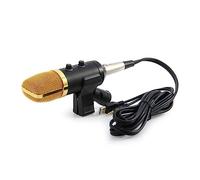OFFSCH Micrófono De Grabación De Condensador F100tl con Función De Eco Y Chip De Reverberación Sonido Envolvente 3D para Uso En Estudio Doméstico Color Negro