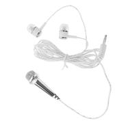 OFFSCH Micrófono Profesional De Solapa Mini Micrófono Portátil para Cantar y Grabar Compatible Teléfonos Móviles