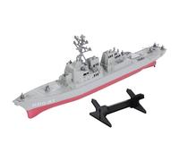 OFFSCH Modelo de Barco de Guerra Destructor de Misiles para Decoración de Juguete para Cumpleaños Maqueta Estática de Plástico Resistente Regalo Creativo para Adorno Naval para