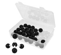 OFFSCH Modelo de Estructura Molecular de Plástico 23mm 60 Piezas, Kit de Enseñanza Científica para Química, Instrumento Educativo para Lecciones y Ensamblaje de Moléculas