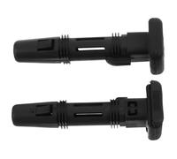 OFFSCH Moldura De Reposacabezas De Plástico Para Asientos Delanteros y Traseros, 2 Piezas Ajustables Bloqueo Tipo B, Diámetro 12,7 Mm, Insertos De Guía Para Conducción Segura y Cómoda