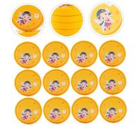 OFFSCH Monedas de Madera para 20 Piezas, Monedas Conmemorativas del Hada Dientes, Medallas de Recompensa por Dientes Perdidos, Juguete Educativo de Recuerdo para Bebés