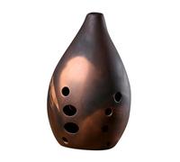 OFFSCH Ocarina de Cerámica Xun Chino de 10 Hoyos, Afinación Profesional y Tono Puro, Instrumento Musical Antiguo Adecuado para Artistas y Obsequio Especial Varios estilos