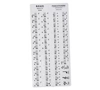 OFFSCH Pegatinas De Piano Para Teclado Calcomanías Prácticas Para Principiantas Calcomanías Para Piano