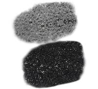 OFFSCH Piedras Naturales Decorativas para Paisajismo Ferroviario y Jardinería 600 G (300 G Piedra Negro Jade Material para Maquetas Bonsáis y Peceras