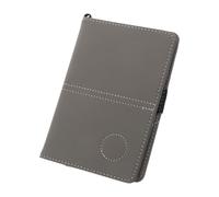 OFFSCH Porta Puntuaciones Golf PU con Cierre Rápido y Clip Seguro Funda para Tarjetas de Marcador Resistente y Elegante para Bolsillo Trasero Accesorio Profesional para Partidas Gris